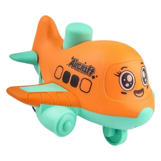 Children's Toys Press Cartoon Aircraft